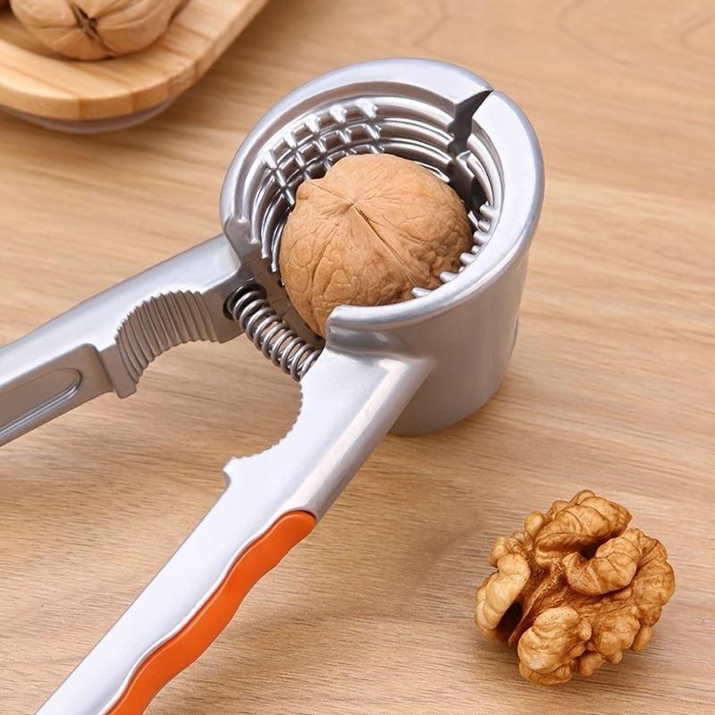 1pc Kitchen Multi-functional Nut Shell Opener; Dried Fruit Walnut Clip; Peeling Walnut; Green Root Fruit Tool; Walnut Clip; Opener