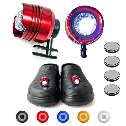 LED Luminous Shoe Clip Light Running Light Mini Night Lights Warning Light Night Running Safety Slipper Clips Light Outdoor Home