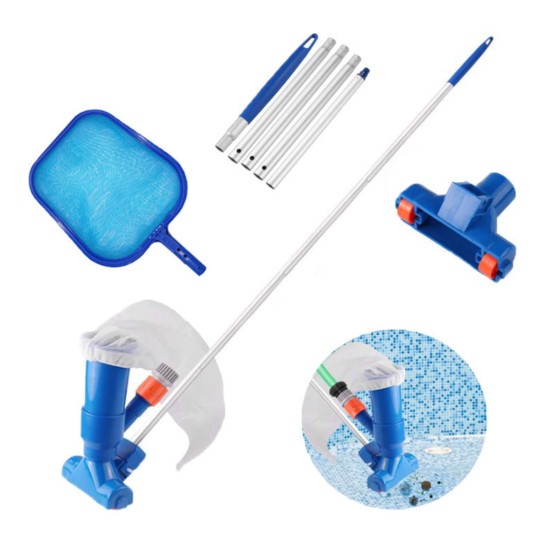 Outdoor Pool Vacuum Cleaning Kit Clean Pool Bottoms Net Pool Filter Swimming Pool Vacuum Cleaner Set Cleaning Skimmer Pool Tool