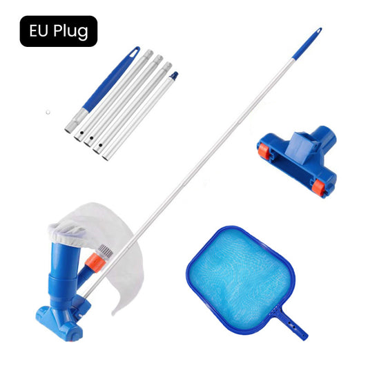 Outdoor Pool Vacuum Cleaning Kit Clean Pool Bottoms Net Pool Filter Swimming Pool Vacuum Cleaner Set Cleaning Skimmer Pool Tool