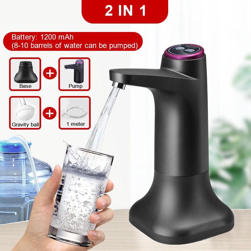 Automatic Water Dispenser Water Bottle Electric Gallon Drinking Bottle Switch Smart Water Pump Home Water Treatment Appliances