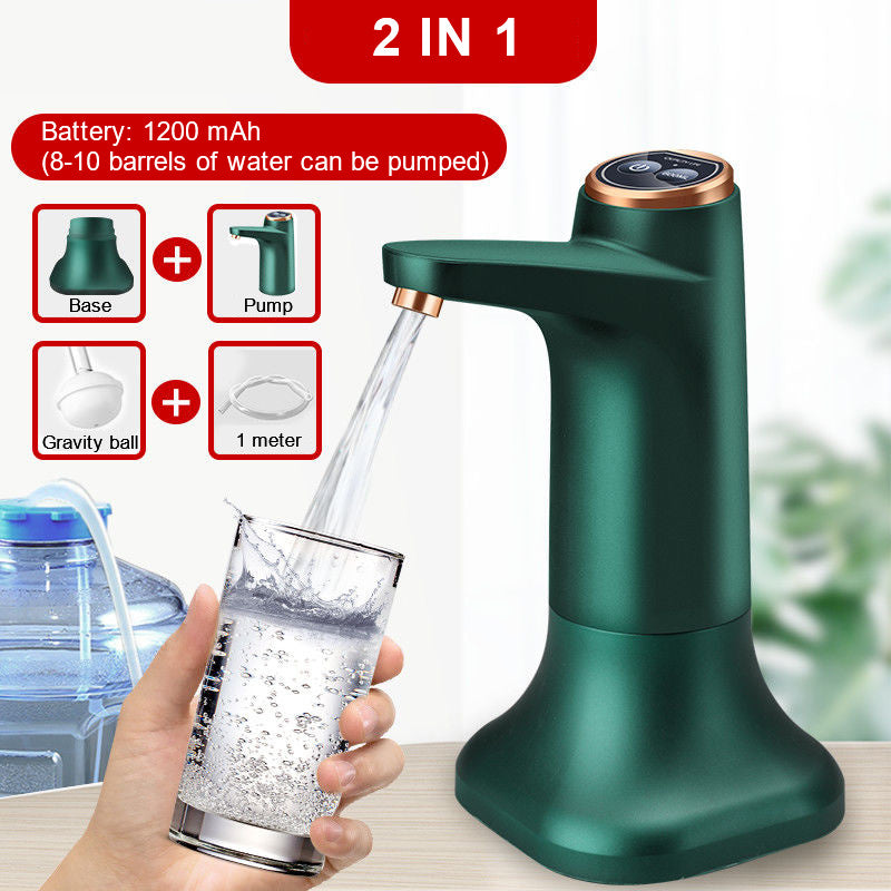 Automatic Water Dispenser Water Bottle Electric Gallon Drinking Bottle Switch Smart Water Pump Home Water Treatment Appliances