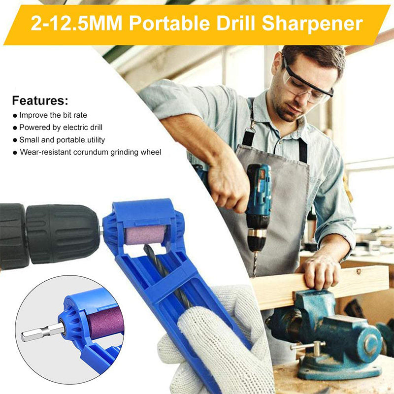 Grinding Wheel Drill Bit Sharpener Grinding Wheel Power Tool Hand Tools Nail Drill Bits Set Sharpener For Step Drill Accessories